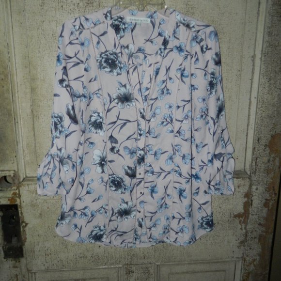 Daniel Rainn Tops - Daniel Rainn Button Front Blouse Size M (CC-44)